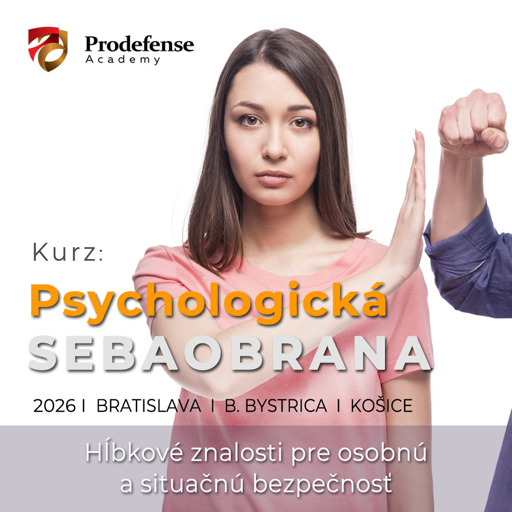 <small><h5>BRATISLAVA: Kurz (prvé 2 bloky)</h5></small><BR>Psychologická sebaobrana<BR>