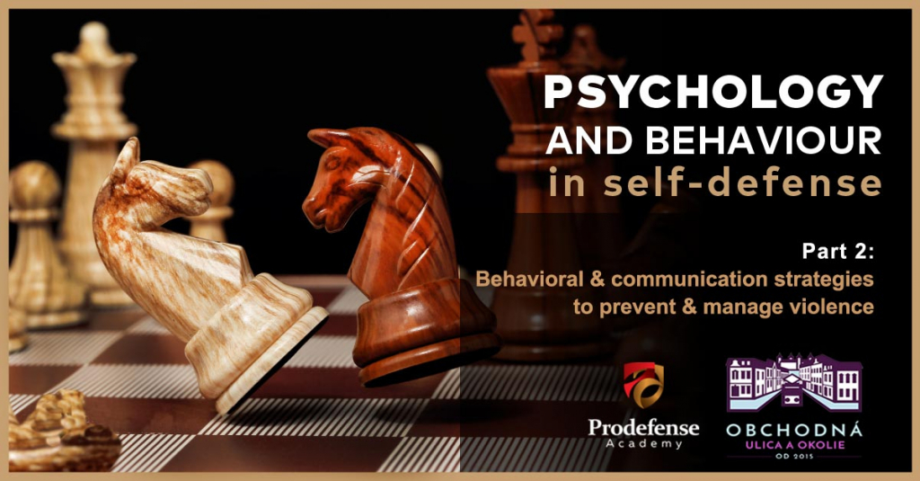 2. Behavioral & communication strategies (psychological self-defense)