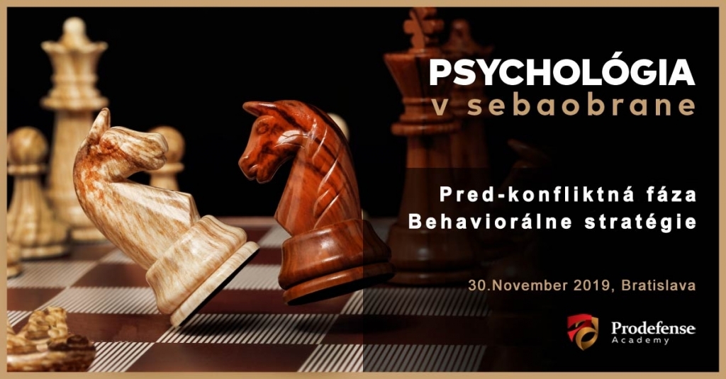 PSYCHOLÓGIA V SEBAOBRANE: Bratislava 30. November 2019