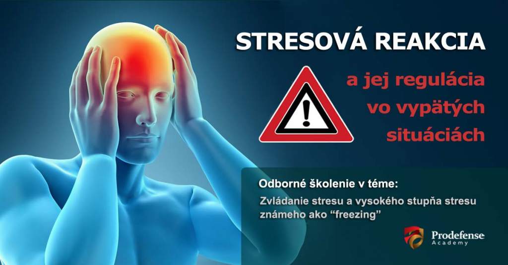 STRESOVÁ REAKCIA<br>V SEBAOBRANE A KRÍZOVÝCH SITUÁCIÁCH